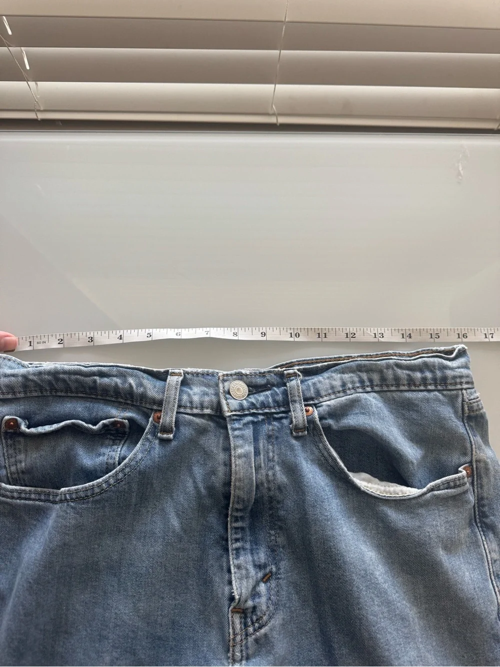 Levi’s 505 Light Blue Men's Denim Jeans W 34 / L 30